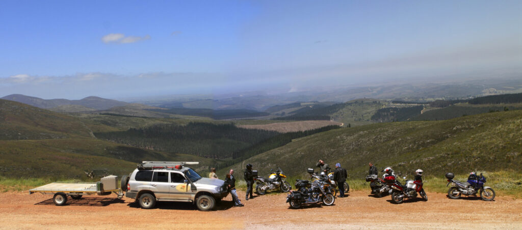 TOUR on motorcycles